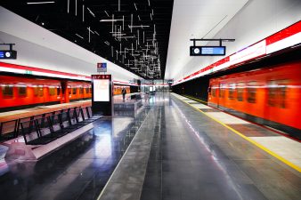 Keilaniemen metroasema.