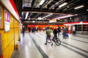 Sörnäisten metroasema.