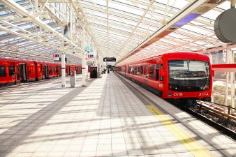 Vuosaaren metroasema.