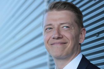 Liikennöintiyksikön johtaja Johan Nykvist.