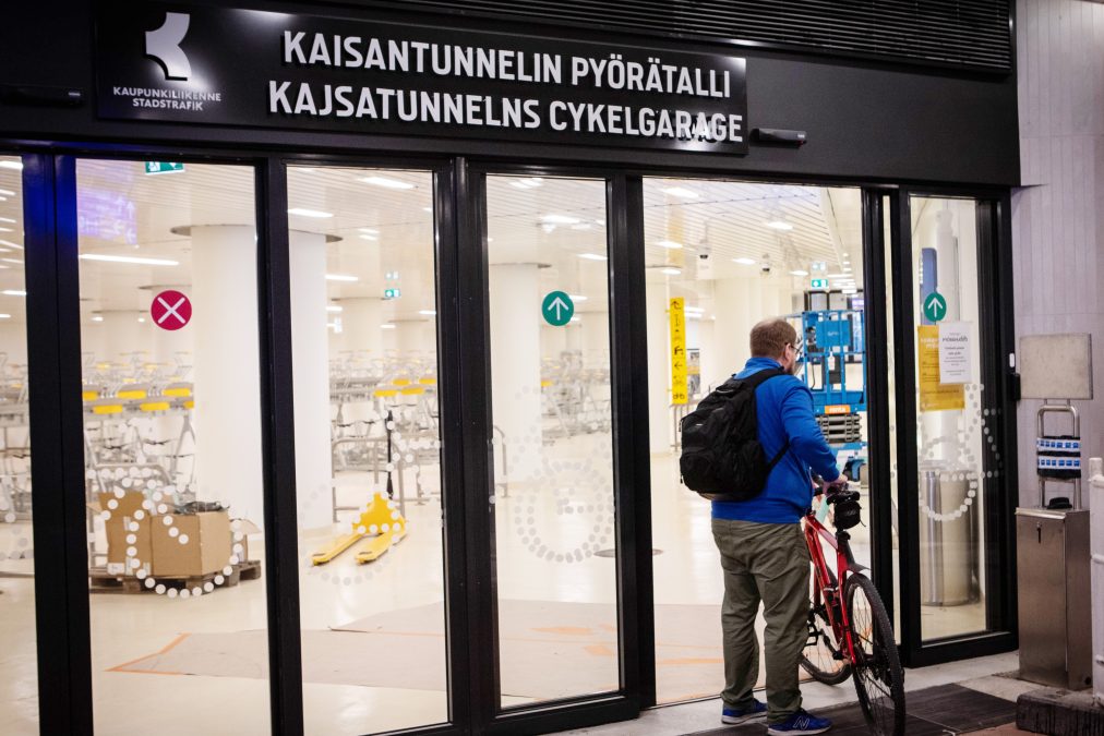 10.6. alkaen Pyörätallin käyttö vaatii rekisteröitymisen.