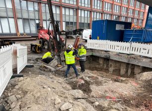 Junatien metrosillan louhintatyöt alkavat 22.6. Kuva: Kreate